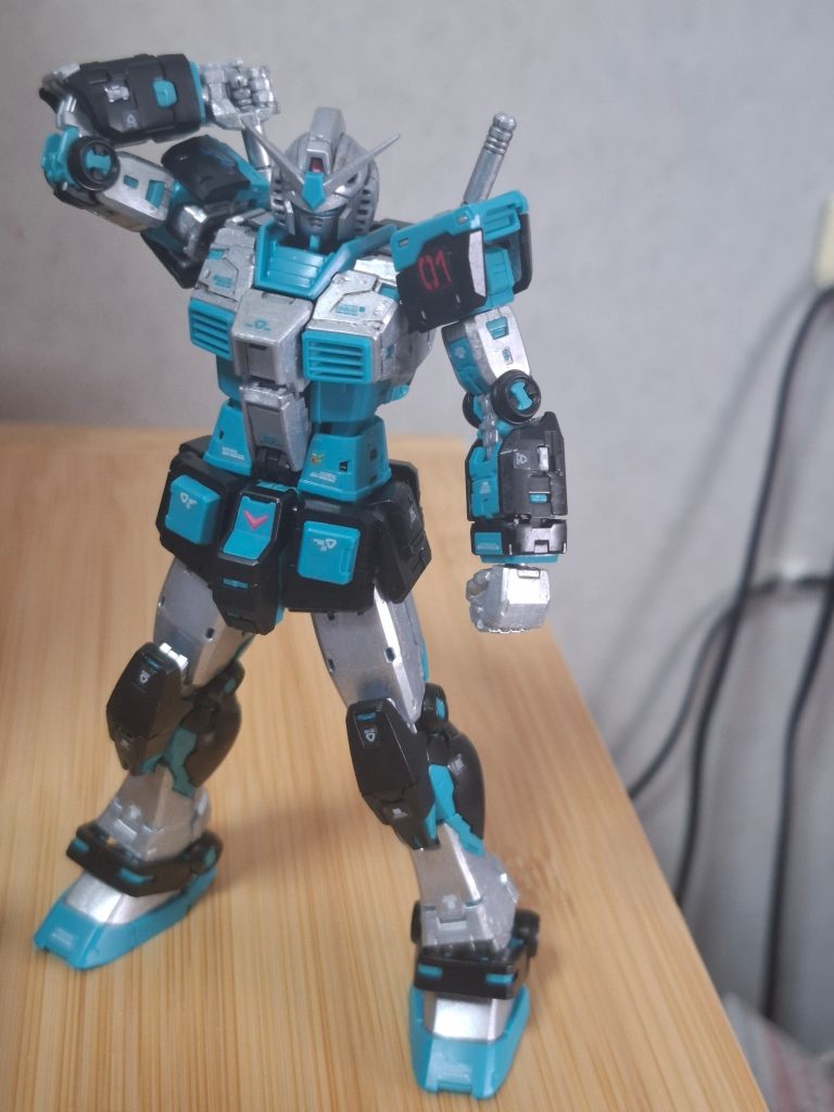 ミクガンダム(RG ver.2)–2枚目/制作者：Pandaman02