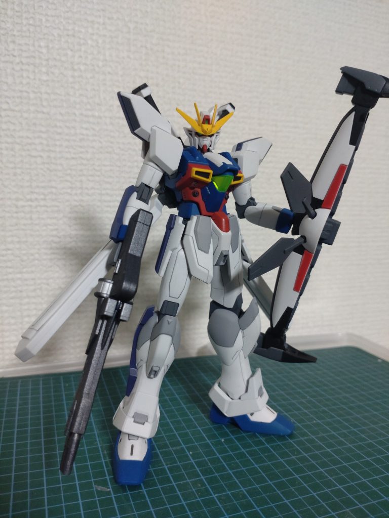 以前作ったＧＸ。ディバイダーを作りその日の気分で着せ替えてます。かなり前にイエサブさんで武器とバックパックのみ切り売りされてたものを数年後にようやく作りました。ビームマシンガンに専用の持ち手必要だったのですが持ち合わせてなかったのでメルカリでダブルエックスのライフル持ち手を買いなんとか形にしてます。&nbsp;いかがでしたでしょうか？この作品が誰かのガンプラ作りの役に立ってくれたら幸いです。皆様、よいガンプラライフをお楽しみください。