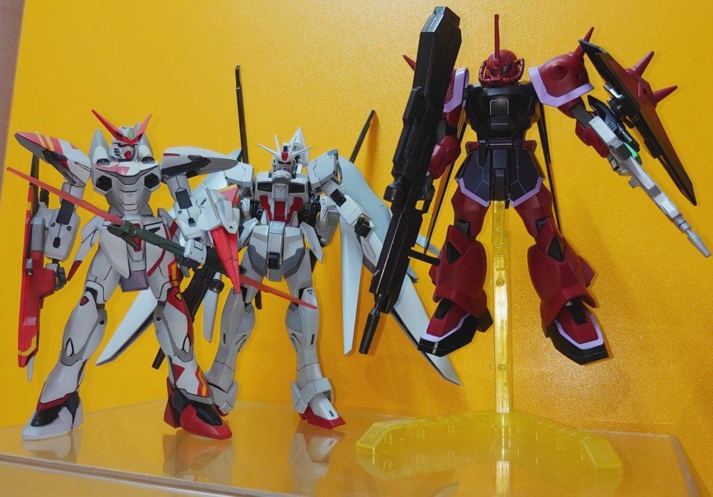 HGCE•エルザ専用•デスティニーインパルスガンダム•ブランシュ–2枚目/制作者：risuisei