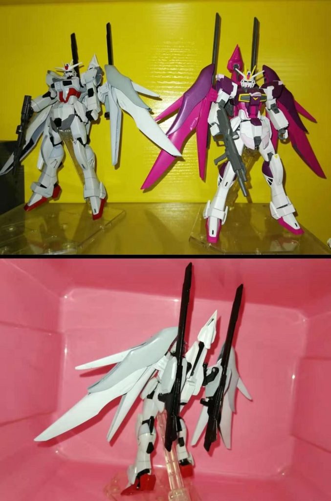 HGCE•エルザ専用•デスティニーインパルスガンダム•ブランシュ–2枚目/制作者：risuisei
