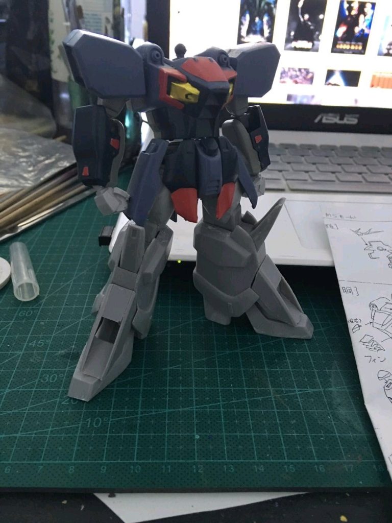 AW•1/144•ガンダムヴァサーゴチェストブレイク–5枚目/制作者：risuisei