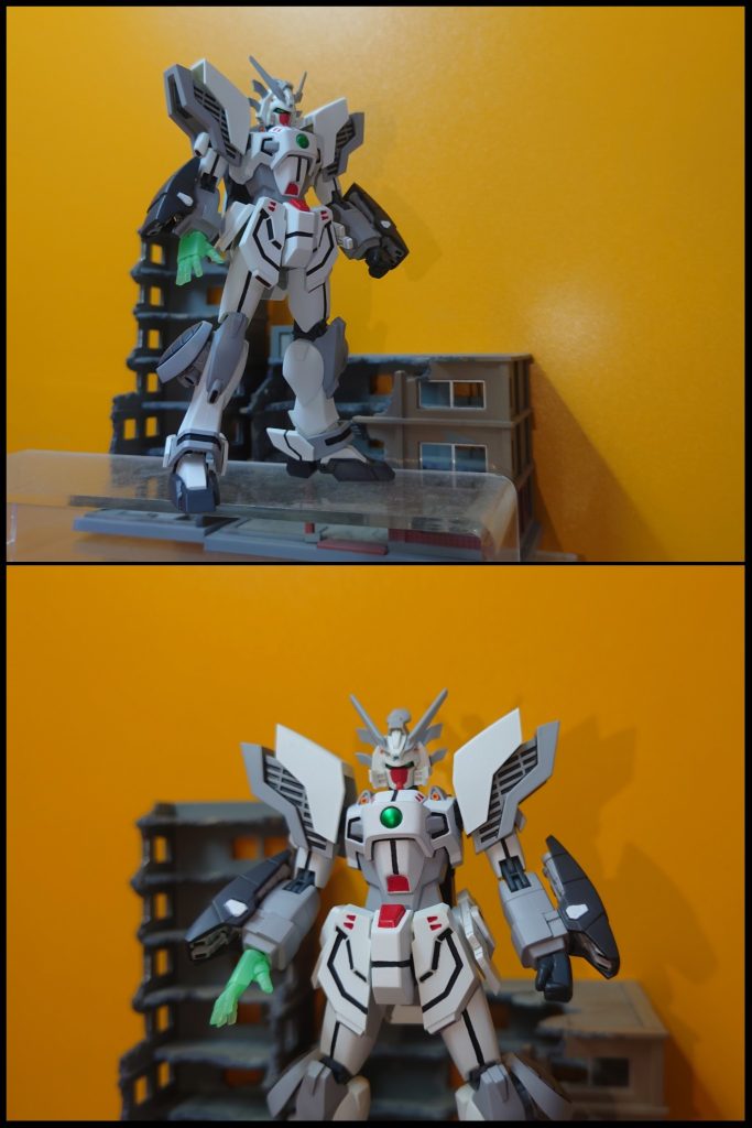 ROBOT魂•シャイニングガンダム•市街地–4枚目/制作者：risuisei