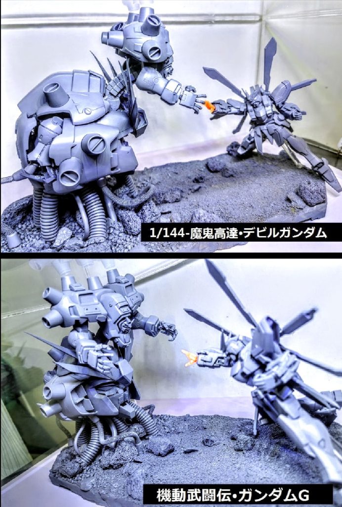 FC•1/144•デビルガンダム•復活型–2枚目/制作者：risuisei