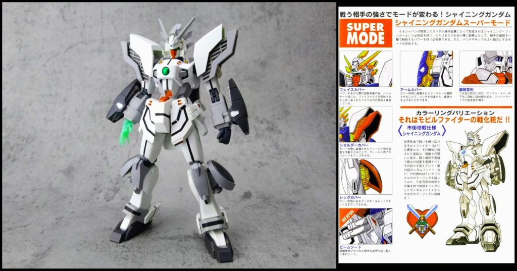 ROBOT魂•シャイニングガンダム•市街地–7枚目/制作者：risuisei
