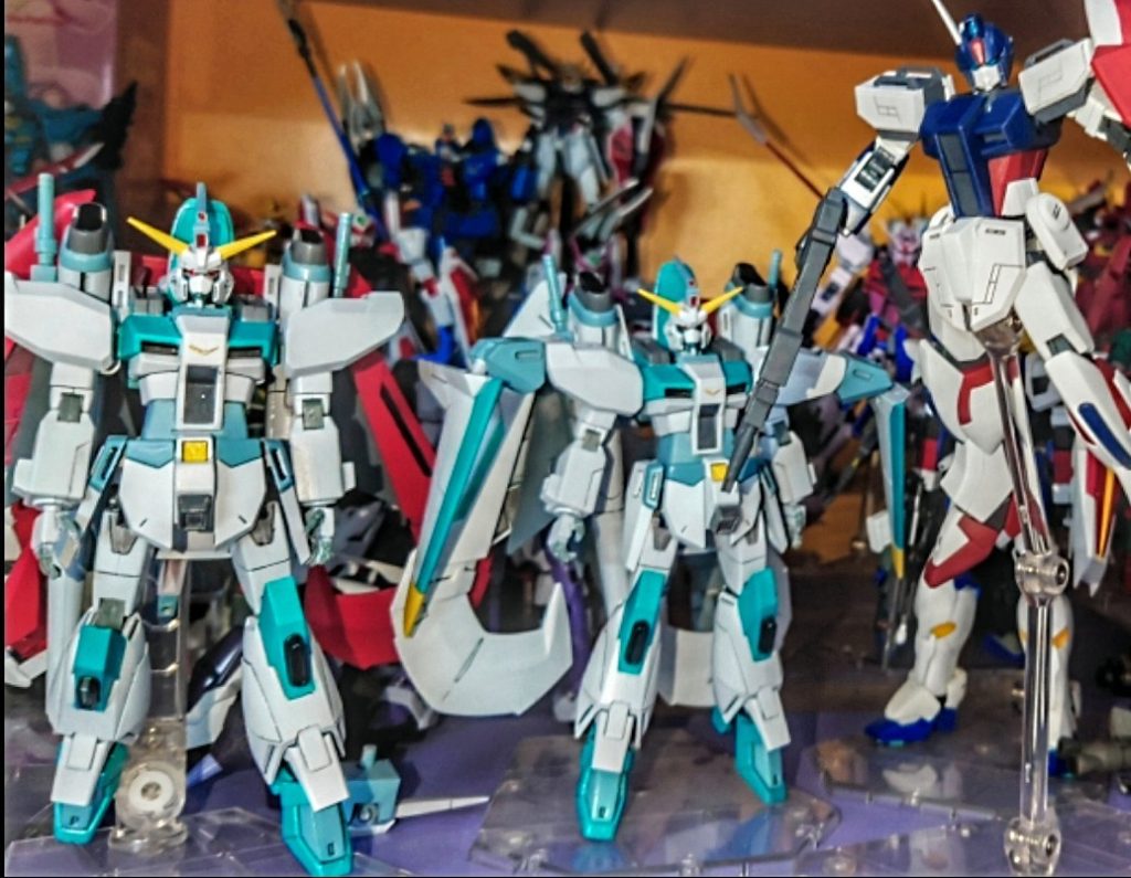 HG×SCM•イライジャ専用•ヴァンセイバーガンダム•災禍生太刀(終)–5枚目/制作者：risuisei
