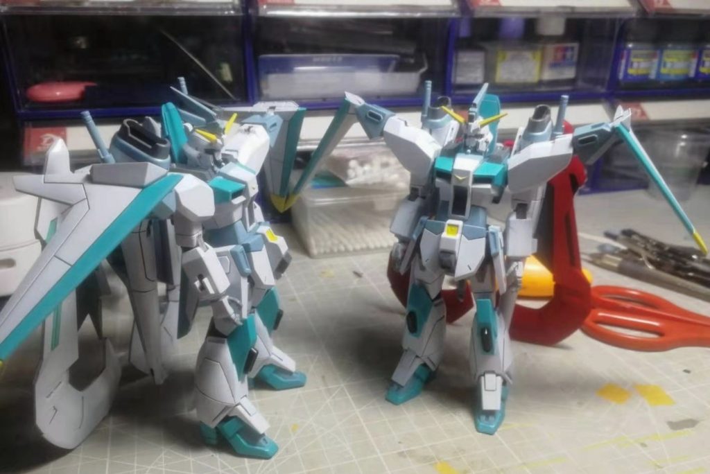 HG×SCM•イライジャ専用•ヴァンセイバーガンダム•災禍生太刀(終)–2枚目/制作者：risuisei