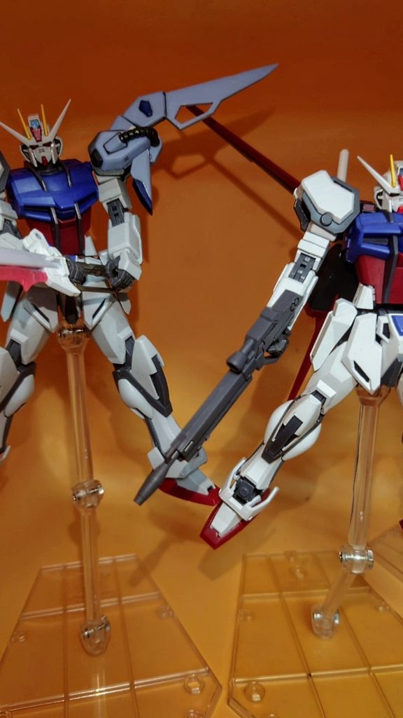 ROBOT魂•エールストライクガンダム•ANIME(純白/設定色)–2枚目/制作者：risuisei