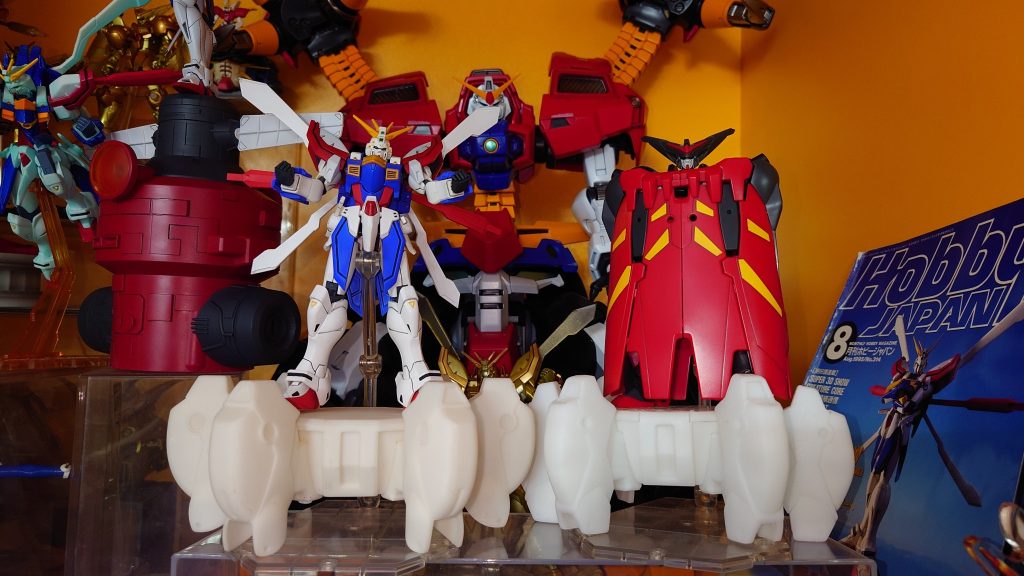 ROBOT魂•ゴッドガンダム(設定色)–4枚目/制作者：risuisei