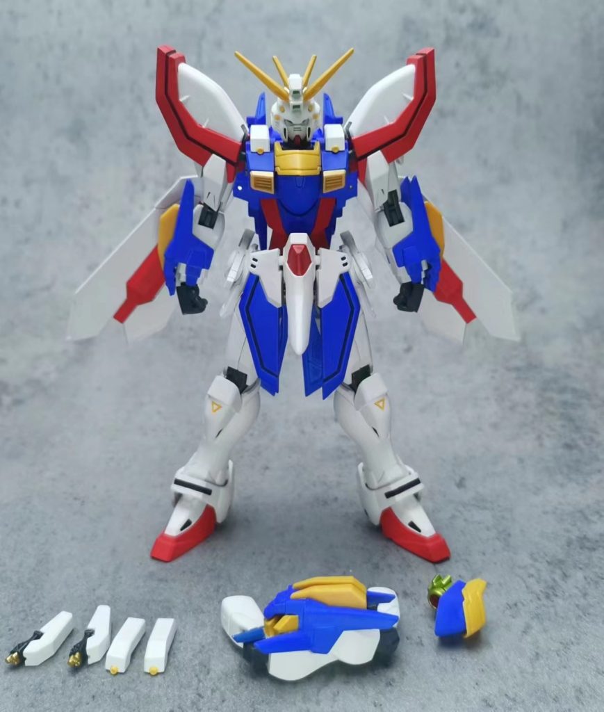 ROBOT魂•ゴッドガンダム(設定色)–3枚目/制作者：risuisei