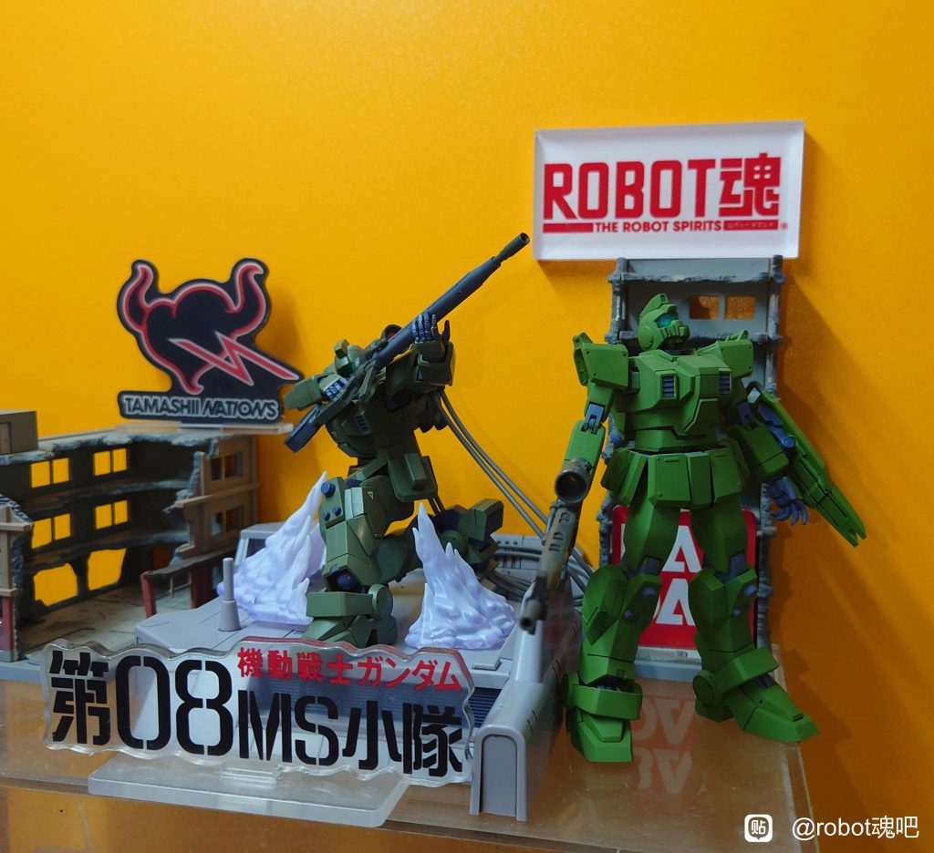 ROBOT魂•ジムスナイパー(08小隊VER.)–3枚目/制作者：risuisei