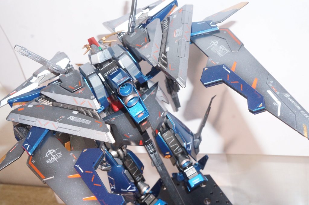 HGクスィー パール塗装スタイル改修–5枚目/制作者：まろすけ