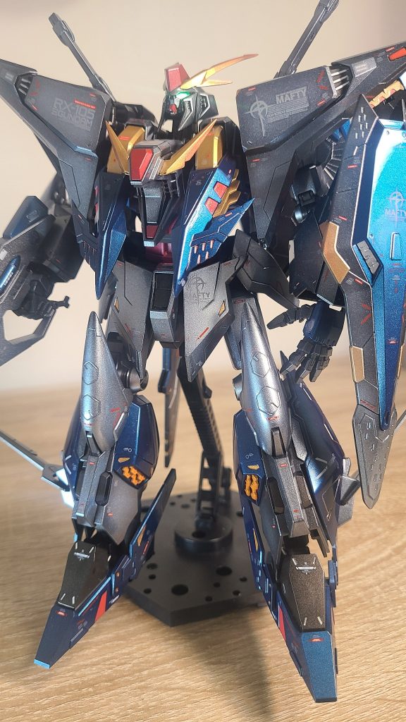 HGクスィー パール塗装スタイル改修
