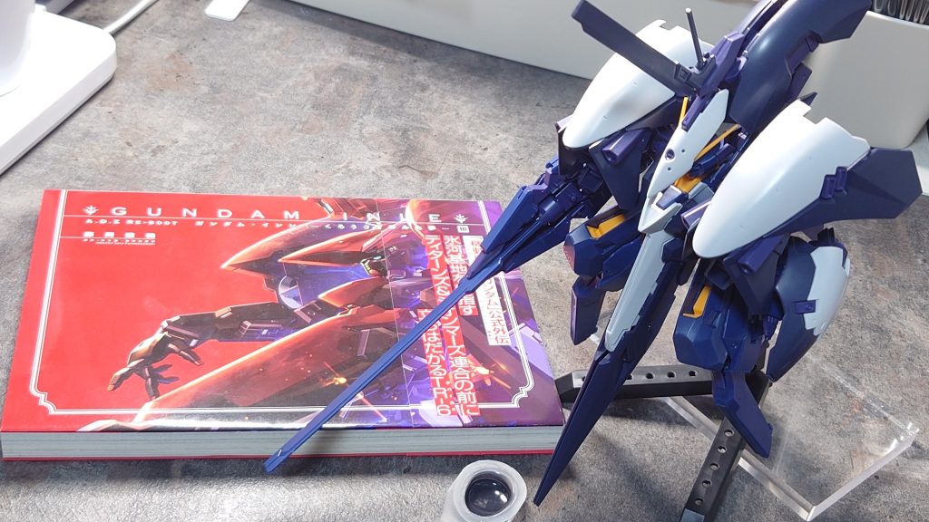 まずは仮組み。独特のシルエットですが中身はほぼほぼウーンドウォートなんだなぁと作ってみてよく分かりました。