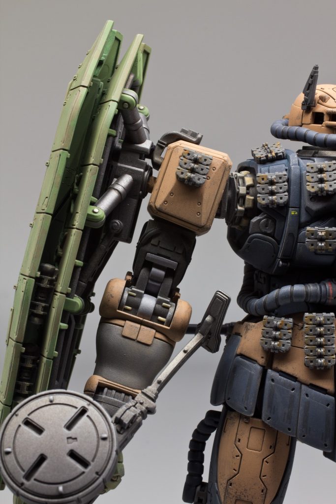 1/144 HG MS-06F ZAKU II 〔UNIDENTIFIED TYPE〕SOLARI CUSTOM   [RFV]–8枚目/制作者：ucGUNDAMMER