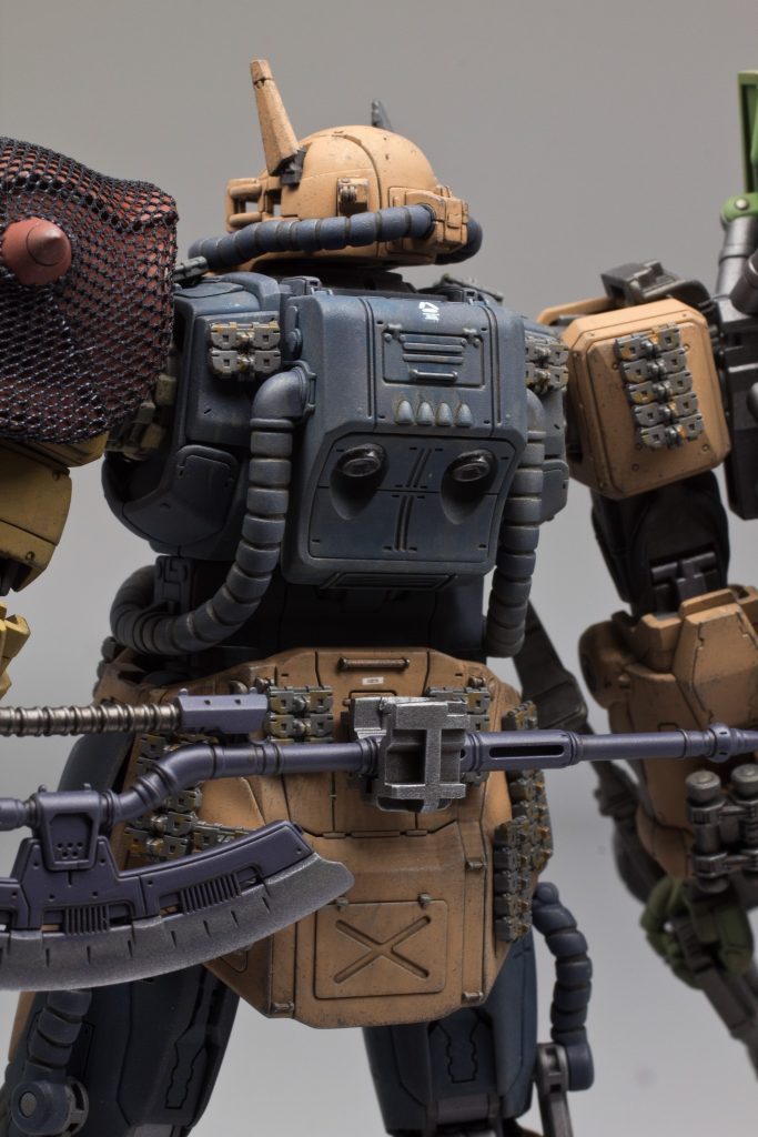 1/144 HG MS-06F ZAKU II 〔UNIDENTIFIED TYPE〕SOLARI CUSTOM   [RFV]–4枚目/制作者：ucGUNDAMMER