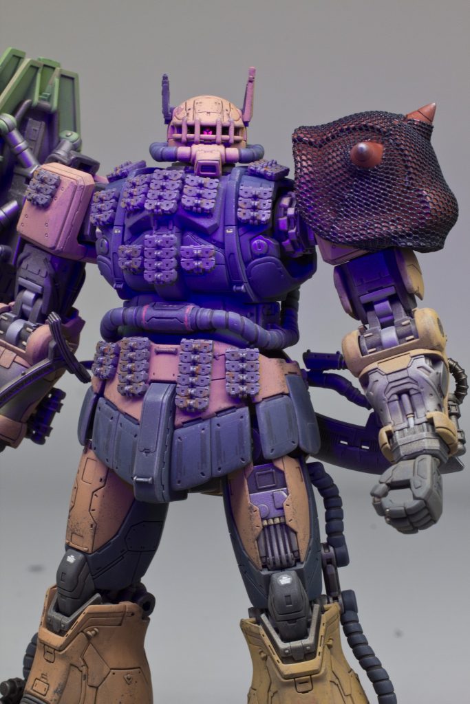 1/144 HG MS-06F ZAKU II 〔UNIDENTIFIED TYPE〕SOLARI CUSTOM   [RFV]