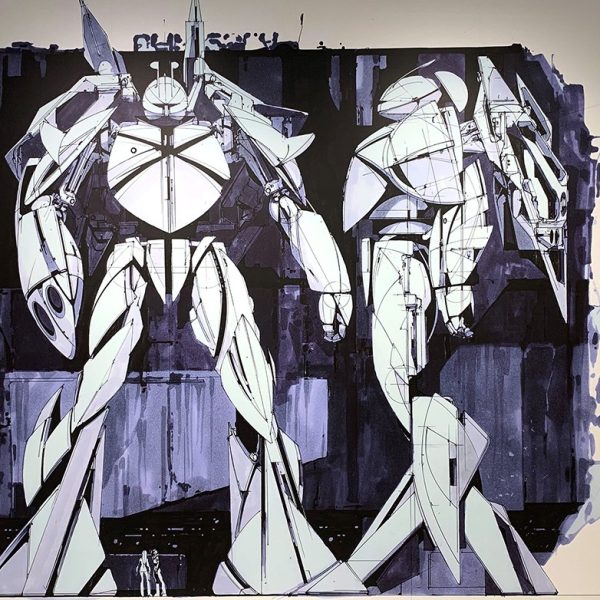 MGターンｘ、キットの方向性も嫌いじゃないけど、やっぱり本家がシドイラストの印象が強烈各部外装の形状変更や幅増し、短縮でイラストに近づけてみました。左足の内脹脛は曲面と解釈しスクラッチしています。（2枚目）