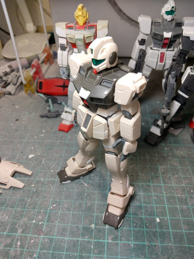 HGUC　ジム･コマンド(コロニー戦仕様)–4枚目/制作者：you-ki