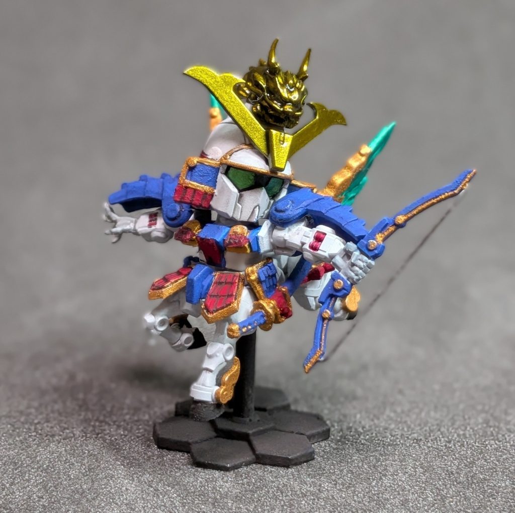 真鍮線0.5ミリで弓の弦を作成