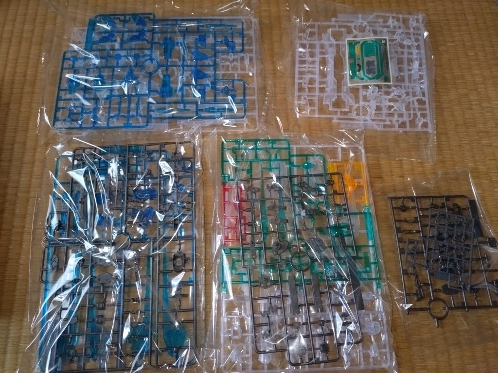 余剰パーツかなり出ました。
