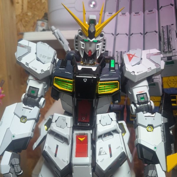 pg νガンダム　全塗装品製作