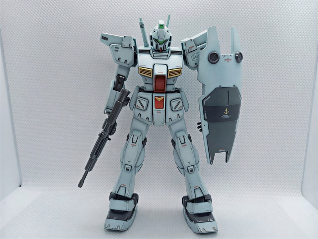 HG【ジムカスタム】–2枚目/制作者：TAKES I H彡