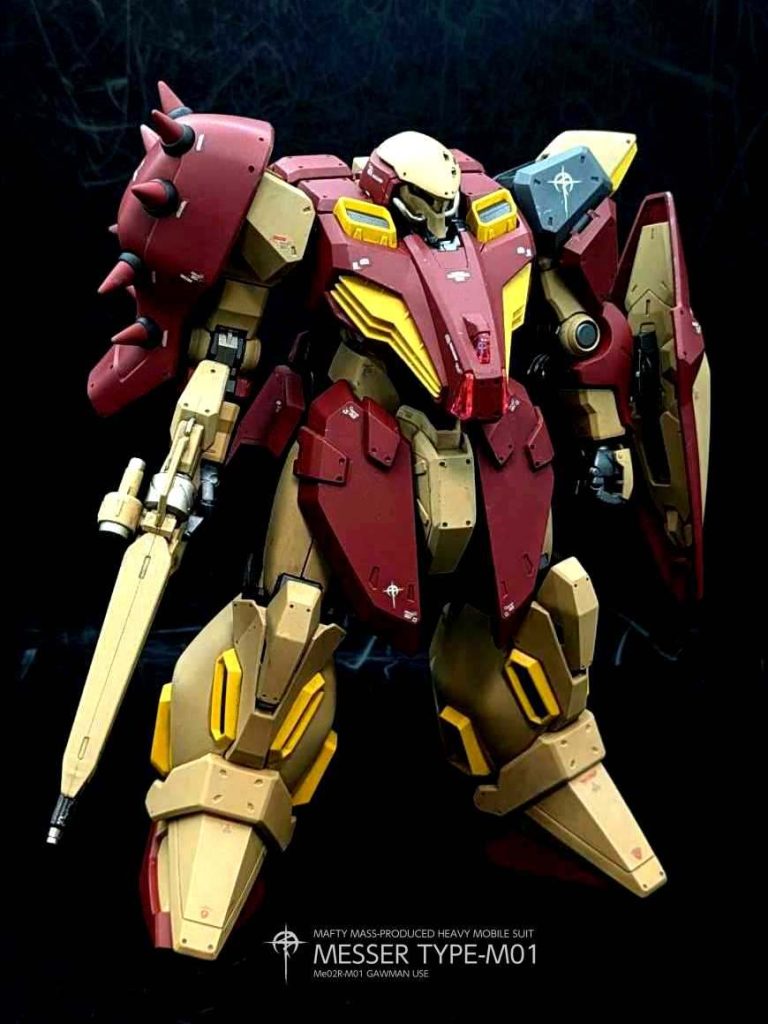 メッサーM01型（ガウマン機）軽めのウェザリング仕上げ–5枚目/制作者：しうまい