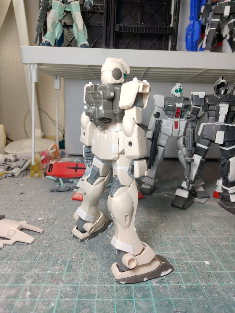 HGUC　ジム･コマンド(コロニー戦仕様)–6枚目/制作者：you-ki