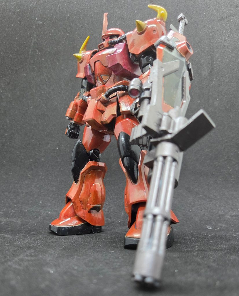HGUC グフ・カスタム (塗装)