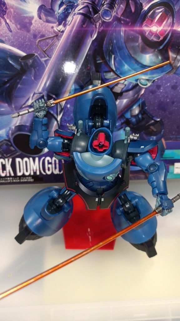 シャリア専用リック・ドム（GQ）–4枚目/制作者：ガンプラ好き