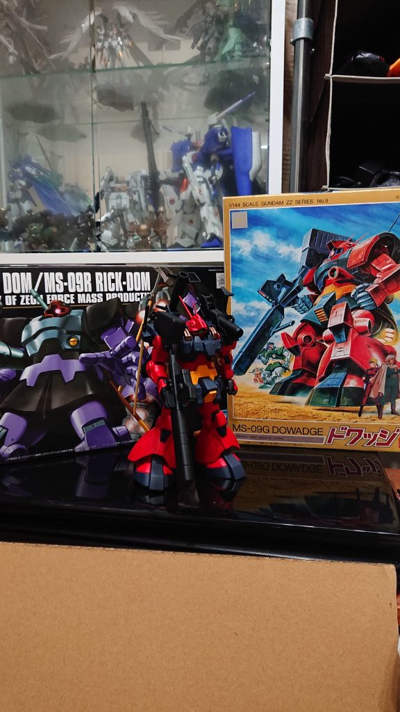 ドワッジ作りたさに初めてHGUCドムに触れましたが確かによいキットですね✨