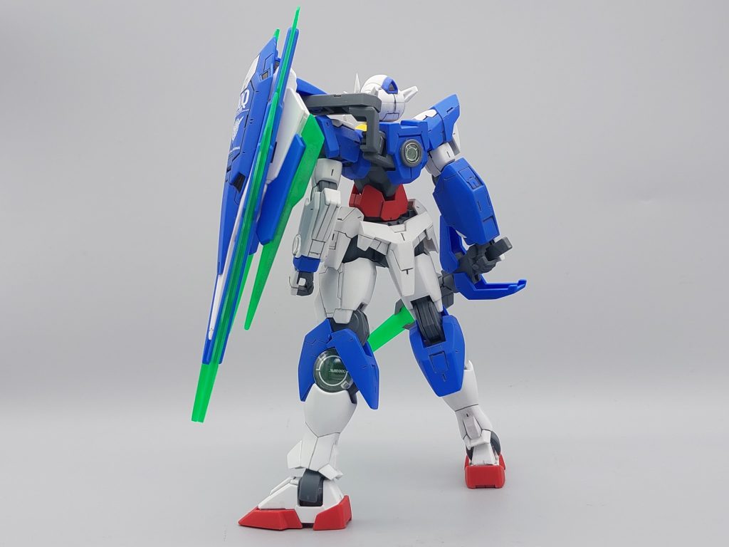 HG 1/144 ダブルオークアンタ 成形色仕上げ–3枚目/制作者：@dagored00