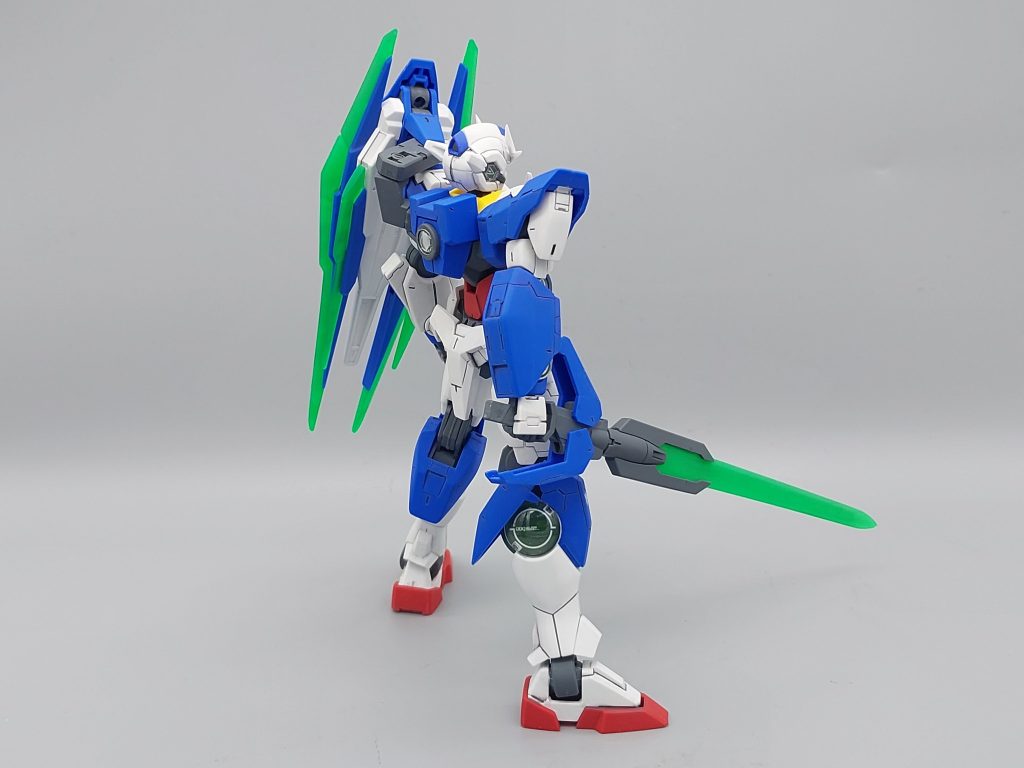 HG 1/144 ダブルオークアンタ 成形色仕上げ–9枚目/制作者：@dagored00