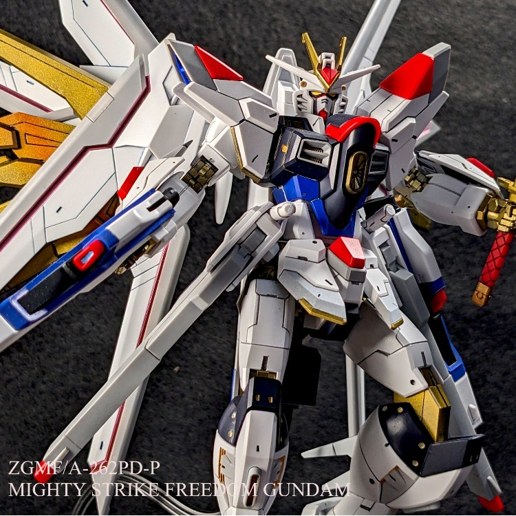 HG 1/144 マイティストライクフリーダムガンダム「僕は自分の手で未来を選ぶ」by キラ・ヤマト