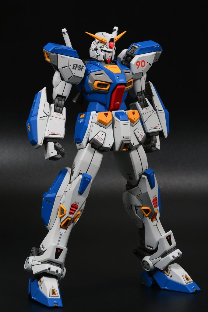 MG ガンダムF90–2枚目/制作者：@VmsWrs