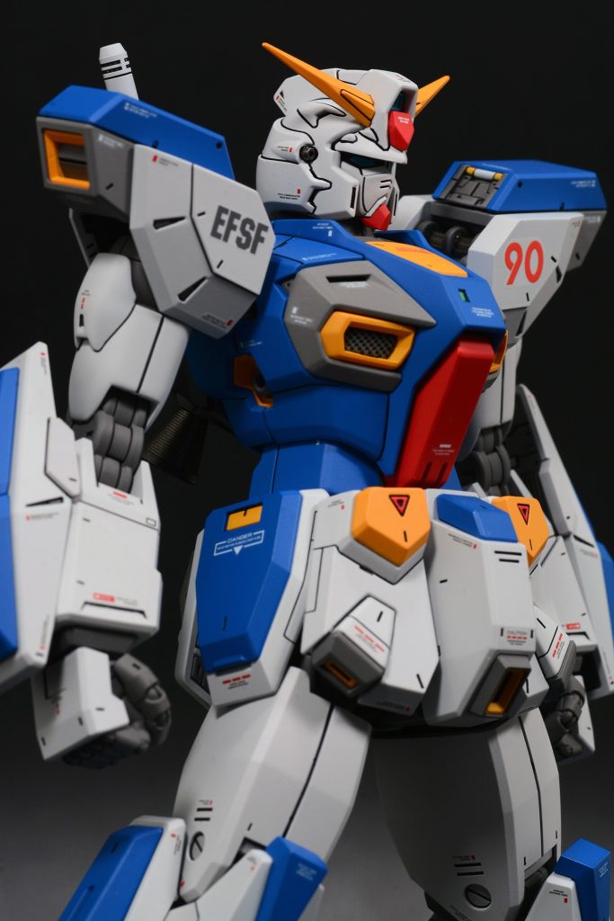 MG ガンダムF90–2枚目/制作者：@VmsWrs