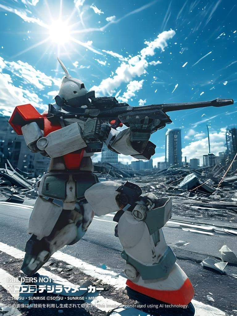 過去作、ジムスナイパーカスタム君の狙撃！