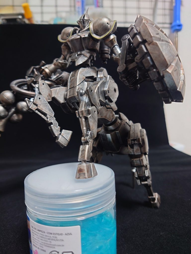 エグザベギャンの上半身とエグザビークル　ホースメカをくっつけただけのお手軽ミキシング