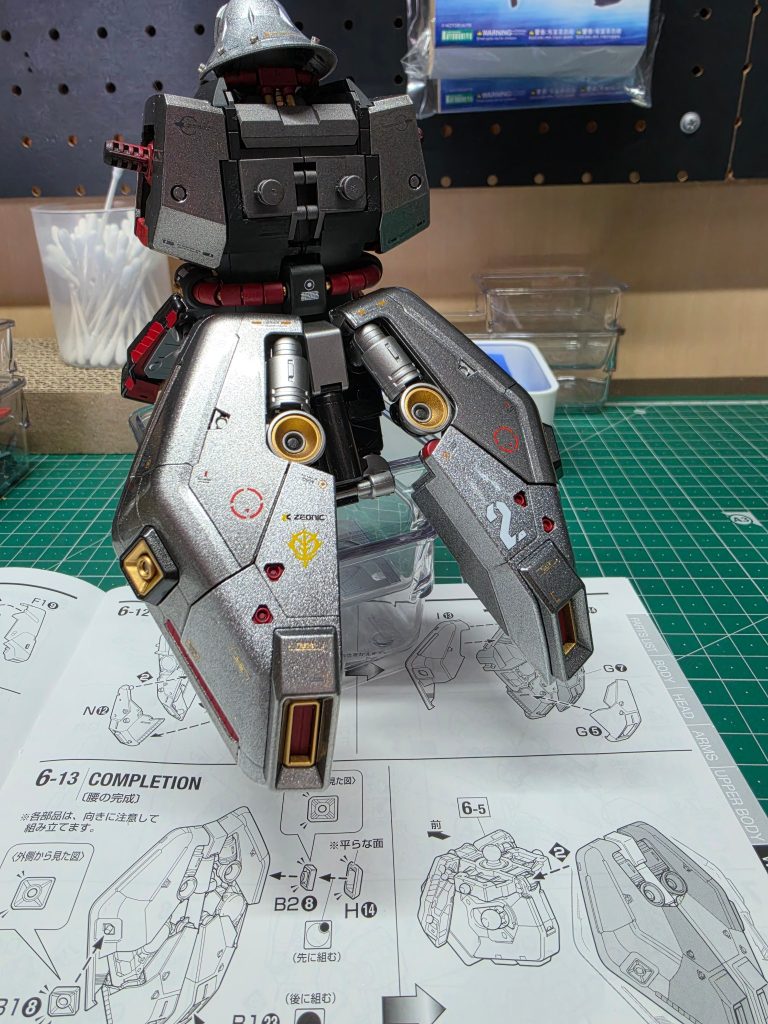 MG サザビー Ver.ka サイコヴァルキュリア02–3枚目/制作者：ガッシャ丸