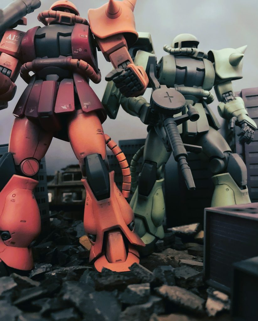 ガルマ散る ～機動戦士ガンダム第10話より～–7枚目/制作者：SH