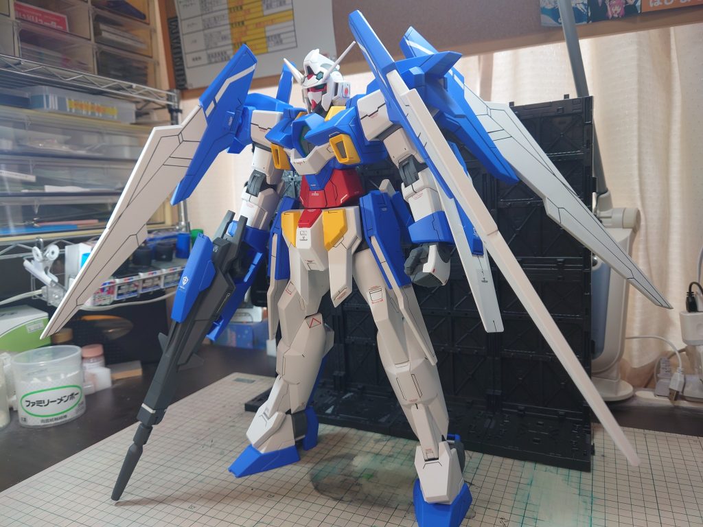ガンダムAGE２　メガサイズ–2枚目/制作者：あれく myT 積みプラ崩したい