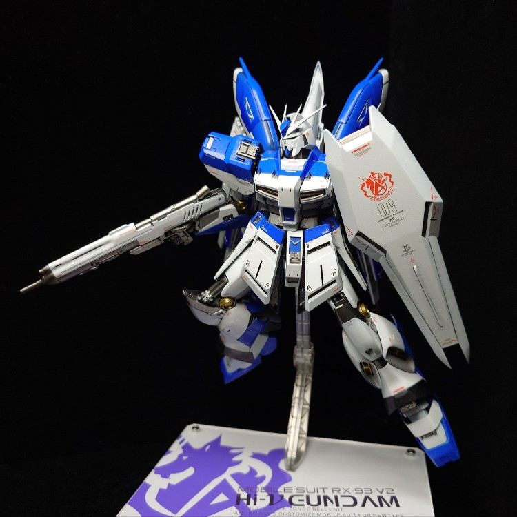 MG 1/100 Hi-νガンダム Ver.Ka｜深海唐揚げ工廠さんのガンプラ作品