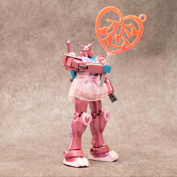 【娘（次女）と製作】RX78-2ガンダム組み立て体験会Ver.を水萌みずさん作風で子供と製作