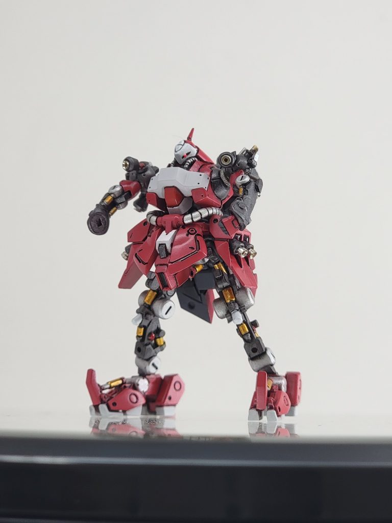 ほぼ見えなくなるけど、塗りたくなるフレーム。