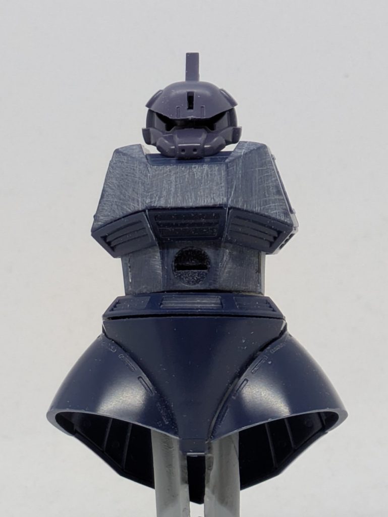 実は最初はUC版リゲルグを作るつもりで始めました…！上半身は三枚おろししています。