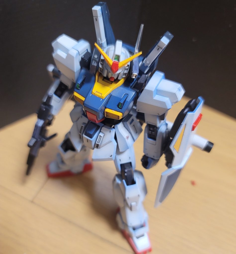 HG mk2連邦　水色立ち上げ–4枚目/制作者：nabewobilly