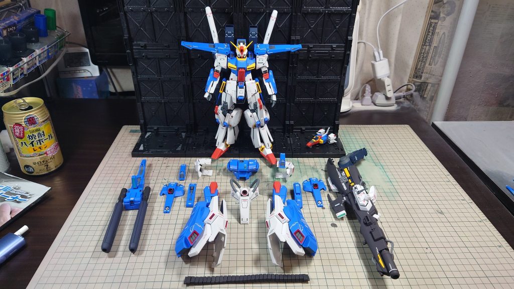 フルアーマーＺＺガンダム–5枚目/制作者：あれく myT 積みプラ崩したい