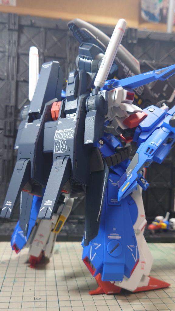 フルアーマーＺＺガンダム–2枚目/制作者：あれく myT 積みプラ崩したい
