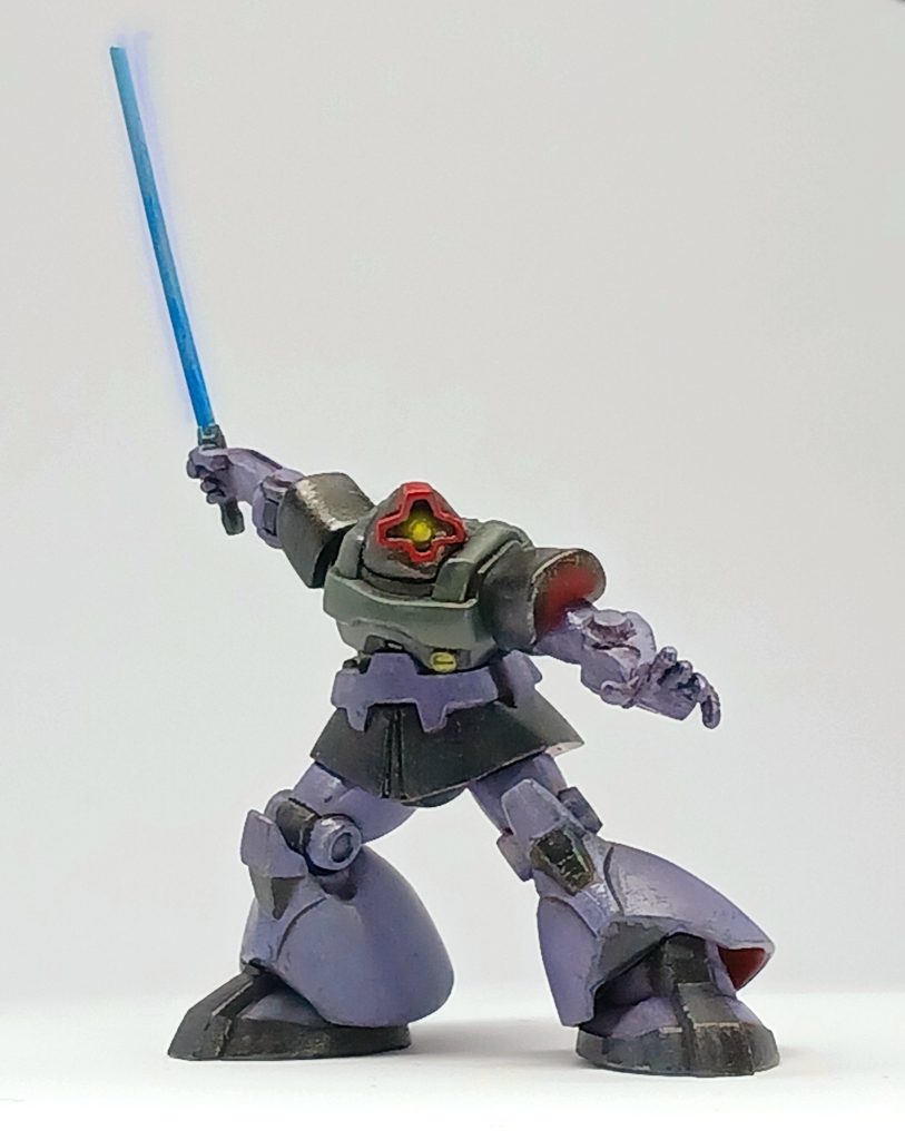 GUNSTAさん感謝の日専用ゾックと平行して製作していたチョコサプ ドムです。