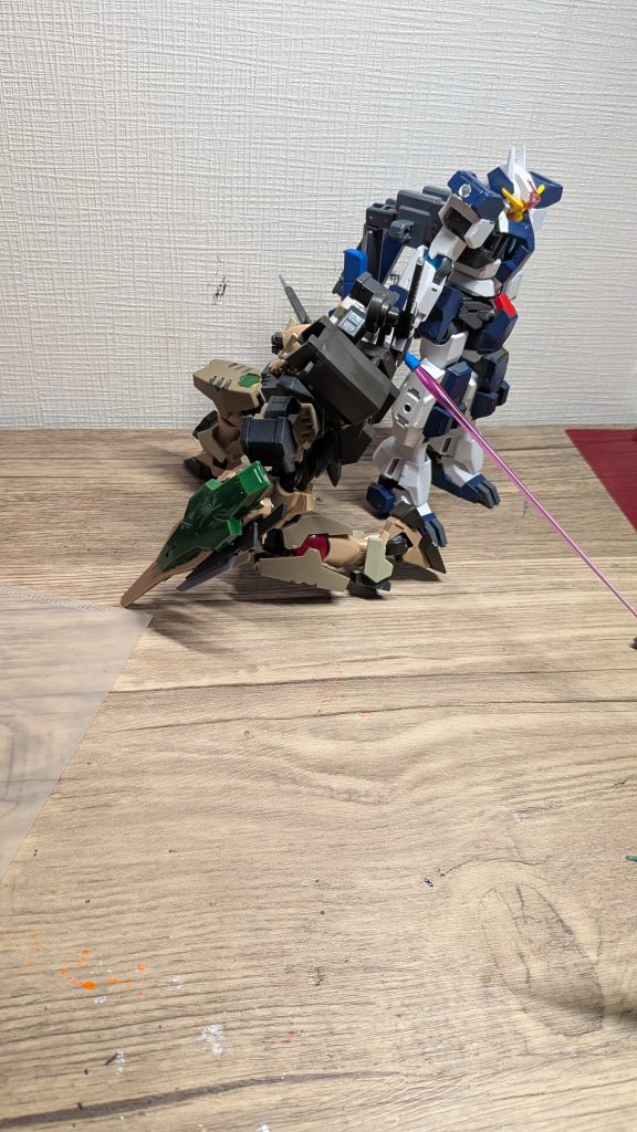 劇中再現ということで今回は以上です！次回はおそらく、ガンダムサバディムジョン機です！それではまた